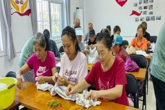 非遗扎染绘温情 助残融合绽光彩——门头